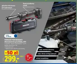 Lidl Akumulatorowa grzechotka Parkside Performance oferta