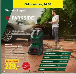 Lidl Myjka ciśnieniowa Parkside oferta