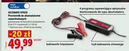 Lidl Prostownik do akumulatorów samochodowych Ultimate Speed oferta