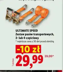 Lidl Zestaw pasów transportowych 2-częściowy Ultimate Speed oferta