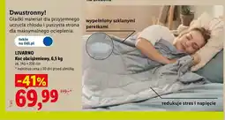 Lidl Koc obciążeniowy Livarno 6,5 kg 140x200 cm oferta