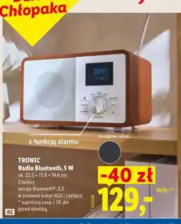 Lidl Radio Bluetooth Tronic oferta