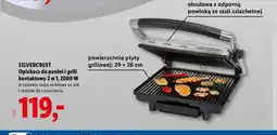 Lidl Opiekacz do panini i grill kontaktowy 2 w 1 Silvercrest oferta