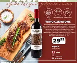 Netto Wino czerwone wytrawne Sapatio Saperavi oferta