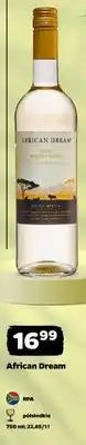 Netto Wino białe półsłodkie African Dream oferta