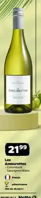 Netto Wino białe półwytrawne Les Amourettes Colombard Sauvignon Blanc oferta