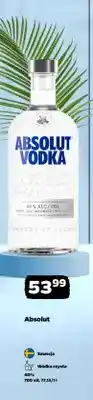 Netto Wódka czysta Absolut oferta