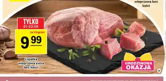 Łopatka wieprzowa extra bez kości
