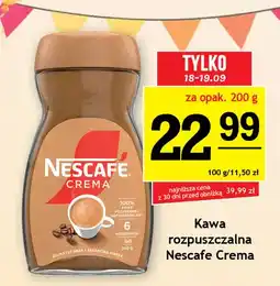 Gram Market Kawa rozpuszczalna Nescafe Crema oferta