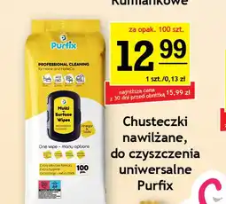 Gram Market Chusteczki nawilżane do czyszczenia uniwersalne Purfix oferta