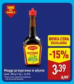 ALDI Przyprawa w płynie Maggi oferta