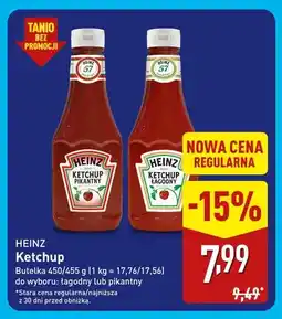 ALDI Ketchup łagodny Heinz oferta