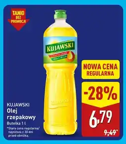 ALDI Olej rzepakowy Kujawski oferta