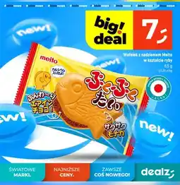 Dealz Wafelek z nadzieniem Meito w kształcie ryby oferta