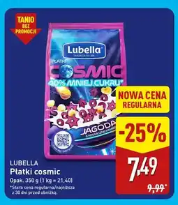 ALDI Płatki Cosmic Lubella oferta