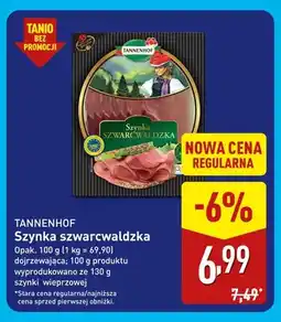 ALDI Szynka szwarcwaldzka Tannenhof oferta