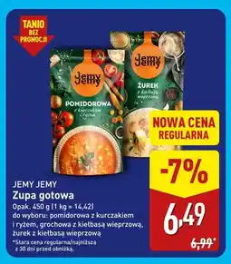 ALDI Zupa gotowa pomidorowa z kurczakiem i ryżem Jemy oferta