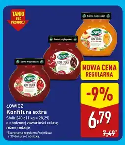 ALDI Konfitura extra z wiśni Łowicz oferta