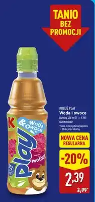 ALDI Napój Kubuś Play Woda i owoce oferta