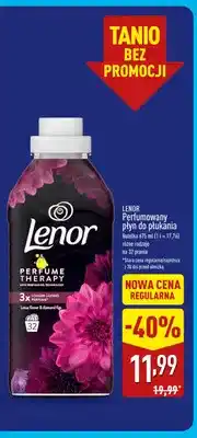 ALDI Perfumowany płyn do płukania Lenor oferta