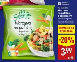 ALDI Warzywa na patelnię z koperkiem All Seasons oferta