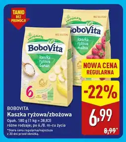 ALDI Kaszka ryżowa banan BoboVita oferta