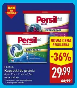ALDI Kapsułki do prania Persil Color oferta