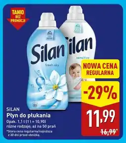 ALDI Płyn do płukania Sensitive Silan oferta