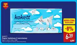 ALDI Papier toaletowy 2-warstwowy 8-pak Kokett oferta