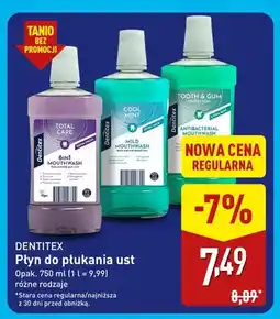 ALDI Płyn do płukania ust Total Care Dentitex oferta