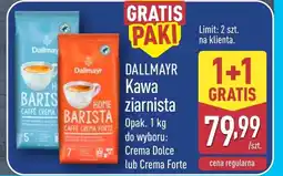 ALDI Kawa ziarnista Dallmayr oferta