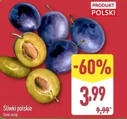 ALDI Śliwki Polski oferta