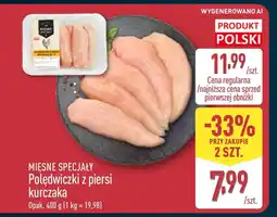 ALDI Polędwiczki z kurczaka Mięsne Specjały oferta