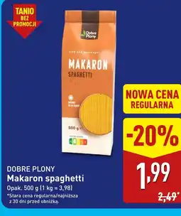 ALDI Makaron Dobre plony oferta