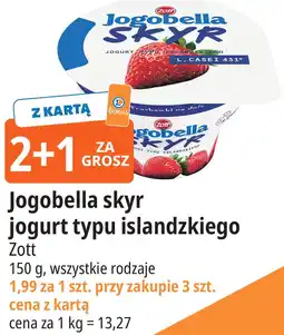 E.Leclerc Jogobella skyr jogurt typu islandzkiego Zott oferta