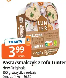 E.Leclerc Pasta/smalczyk z tofu Lunter New Originals oferta