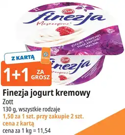E.Leclerc Finezja jogurt kremowy Zott oferta