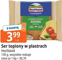 E.Leclerc Ser topiony w plastrach Hochland oferta