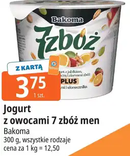 E.Leclerc Jogurt z owocami 7 zbóż men Bakoma oferta