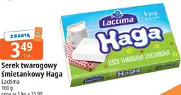 E.Leclerc Serek twarogowy śmietankowy Haga Lactima oferta