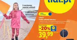 Lidl CRIVIT Kurtka softshell dziecięca oferta
