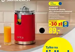 Lidl SILVERCREST Wyciskarka do cytrusów retro z chromowanymi elementami oferta