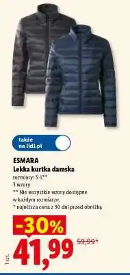 Lidl Esmara - Lekka kurtka damska oferta