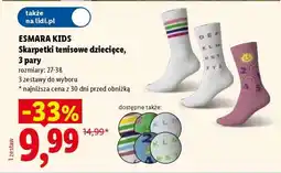 Lidl ESMARA KIDS Skarpetki tenisowe dziecięce, 3 pary oferta