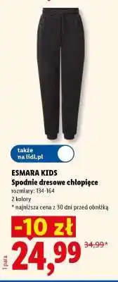 Lidl ESMARA KIDS Spodnie dresowe chłopięce oferta