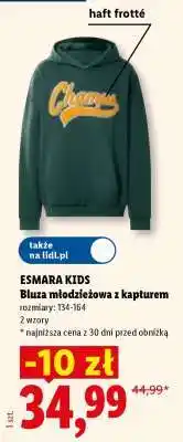 Lidl ESMARA KIDS Bluza młodzieżowa z kapturem oferta