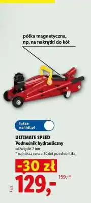 Lidl ULTIMATE SPEED Podnośnik hydrauliczny oferta