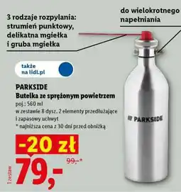 Lidl PARKSIDE Butelka ze sprężonym powietrzem oferta