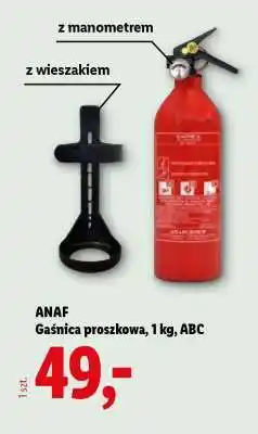 Lidl ANAF Gaśnica proszkowa oferta