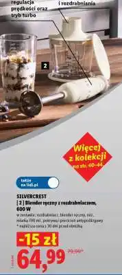 Lidl SILVERCREST [2] Blender ręczny z rozdrabniaczem, 600 W oferta